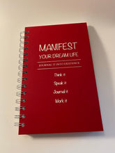 Load image into Gallery viewer, Manifesting Journals - Manifest Your Dream Life (Red)
